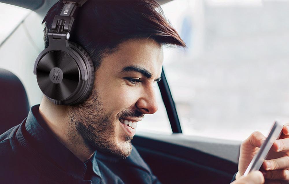 OneOdio Pro M Gamer fejhallgató, vezetékkel és vezeték nélküli is használható - Fekete